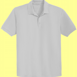 PLAYERA TIPO POLO BLANCA