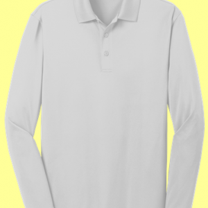 PLAYERA TIPO POLO BLANCA